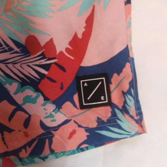 AEO Tropical Board Shorts Swim Trunks XL 40 Waist - Picture 3 of 5